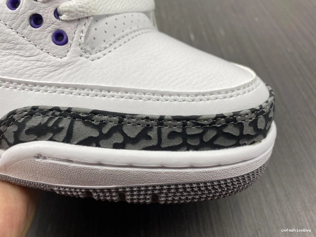 CT8532-105 'Dark Retro Jordan 3 Air Iris' 1122